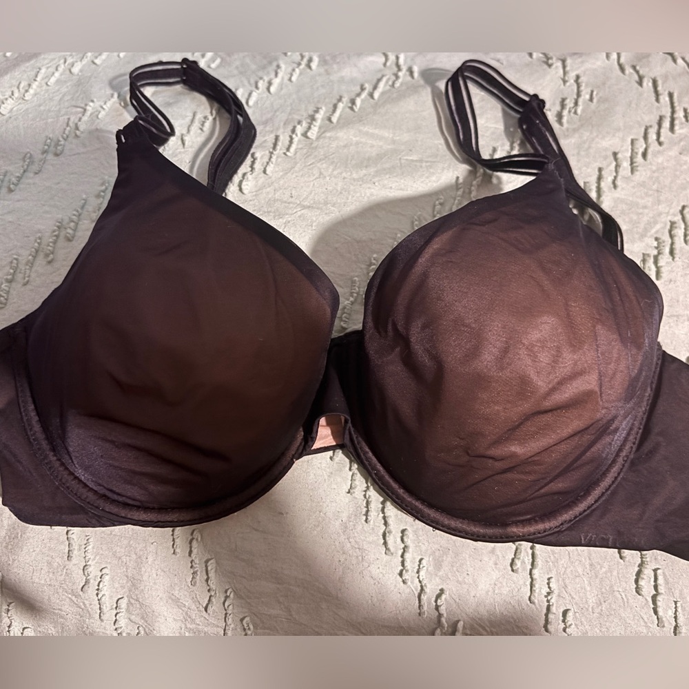Victoria's Secret Dark Brown Mesh Bra